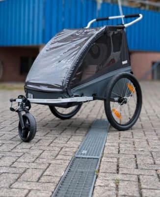 Wagen 3 - Thule Kinderanhänger 2 kinder