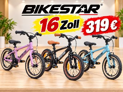 16 Zoll leichte Bikestar fahrrad