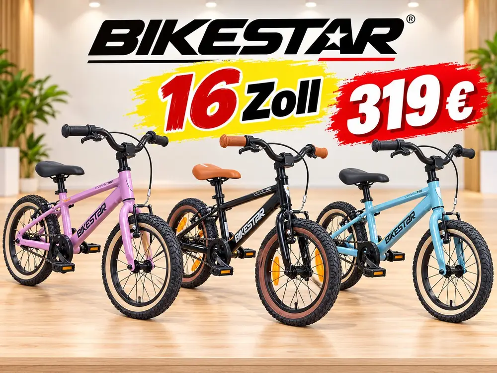 16 Zoll leichte Bikestar fahrrad – 1