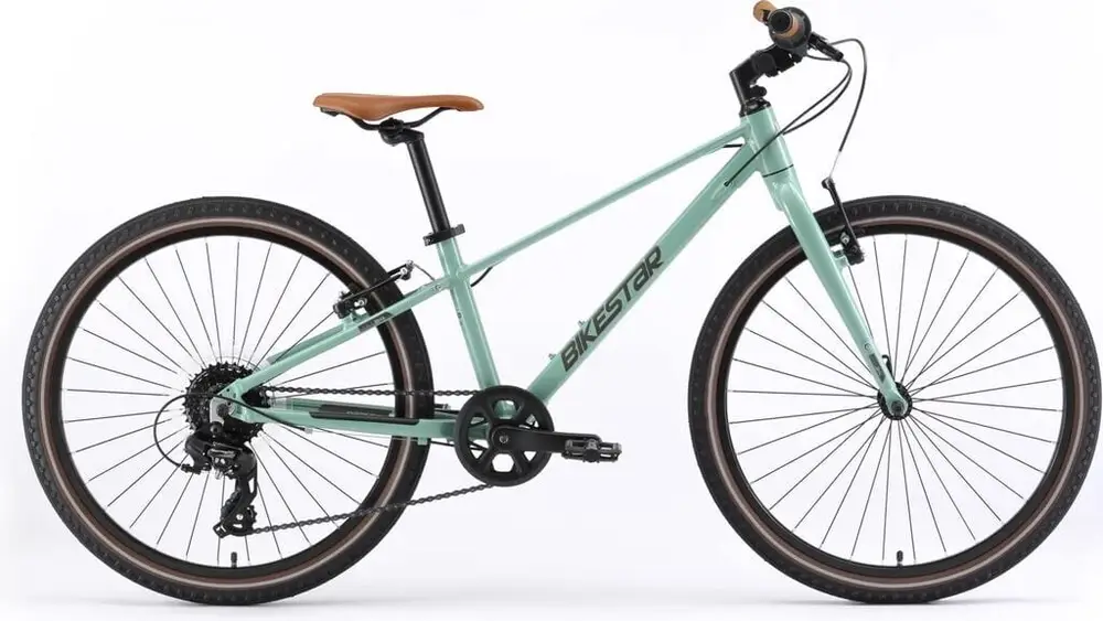 24 Zoll Bikestar Fahrrad Grün – 1